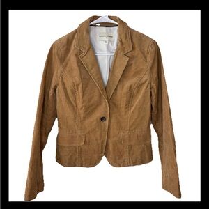 ❕SALE❕ Banana Republic Tan Corduroy Blazer Classic Tailored Fit